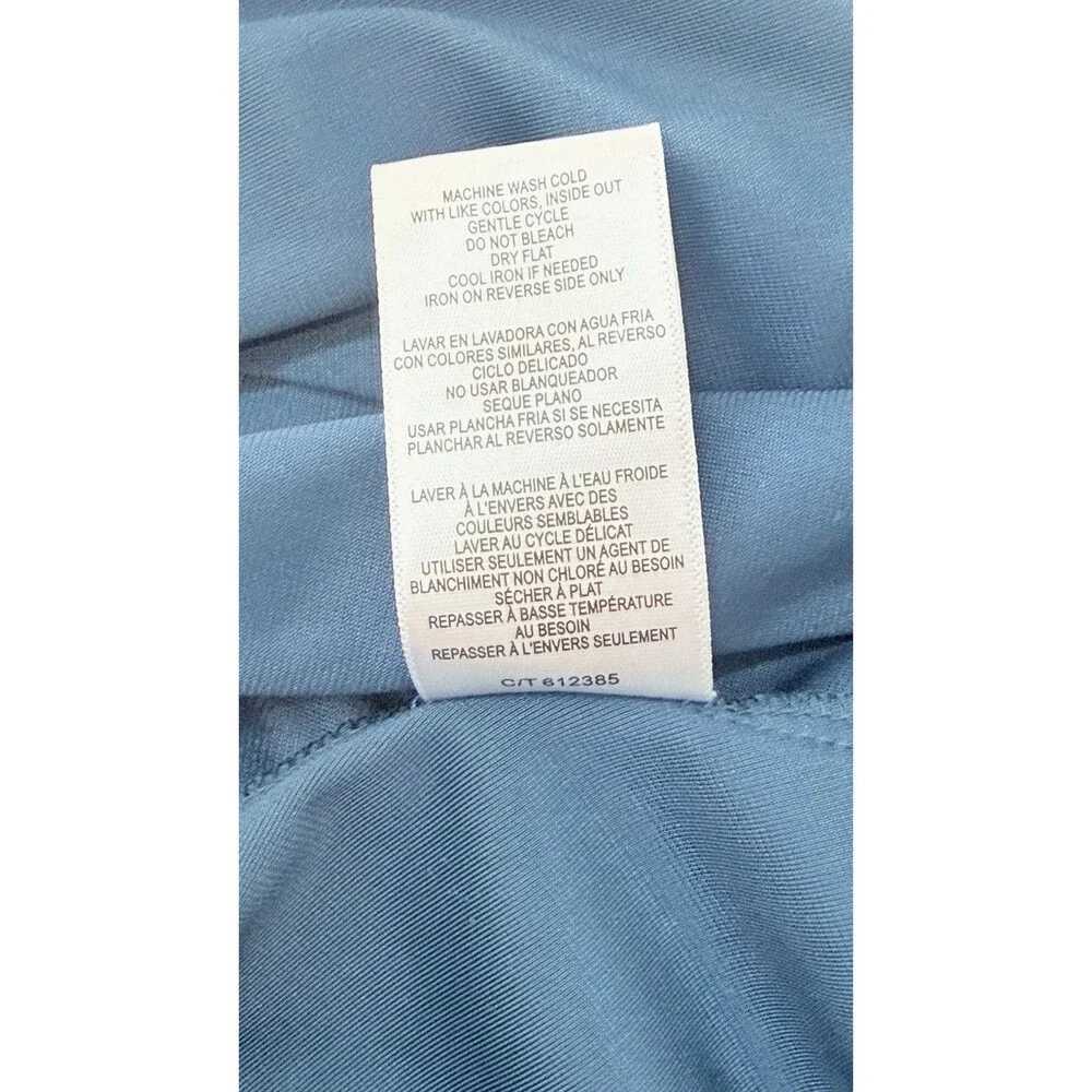 Taylor Womens Dress Blue Velvet Evening Flare Size 14 - Picture 12 of 15